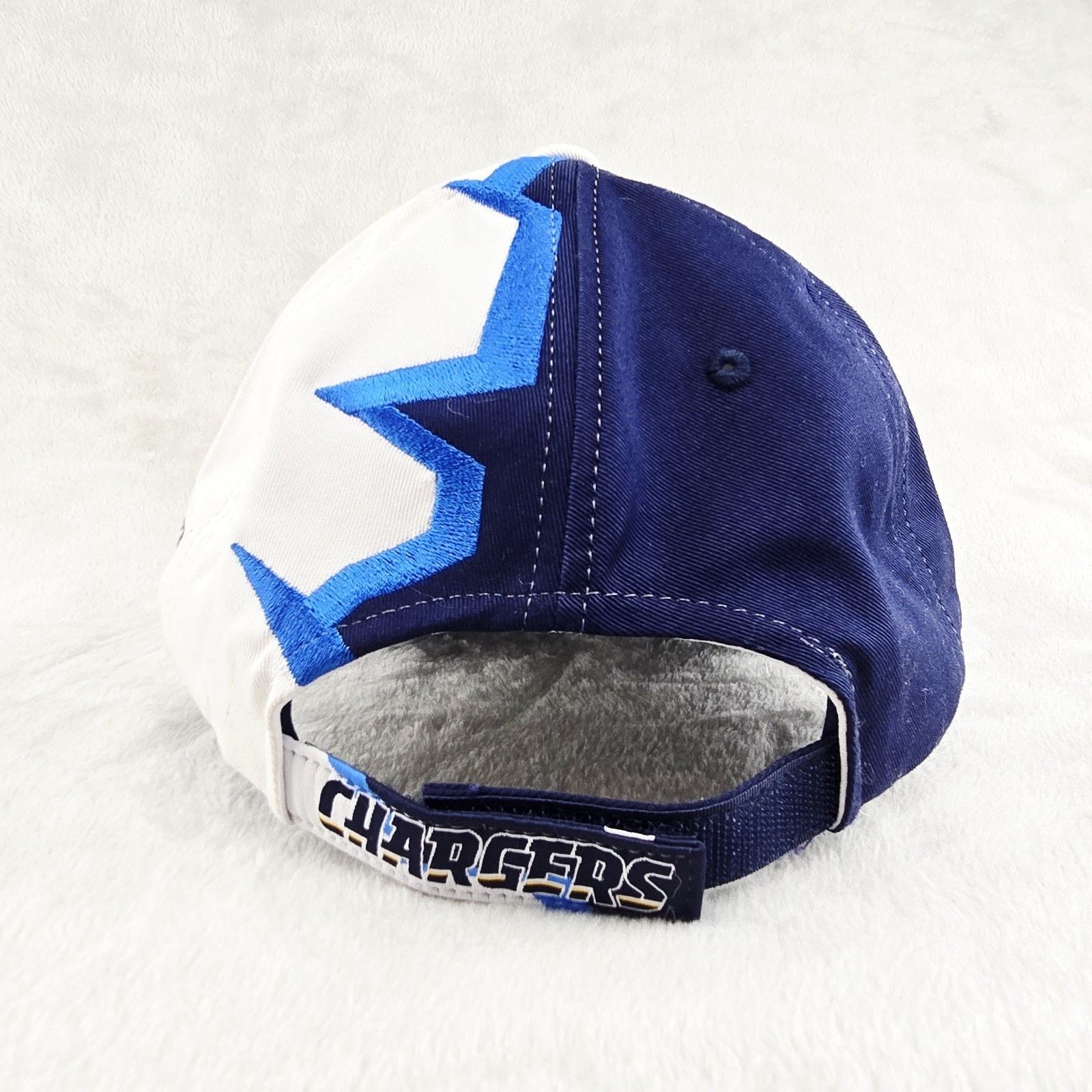 Reebok Vintage San Diego Chargers Reebok Hat Sharktooth Jagged Edge Size ONE SIZE - 6 Thumbnail