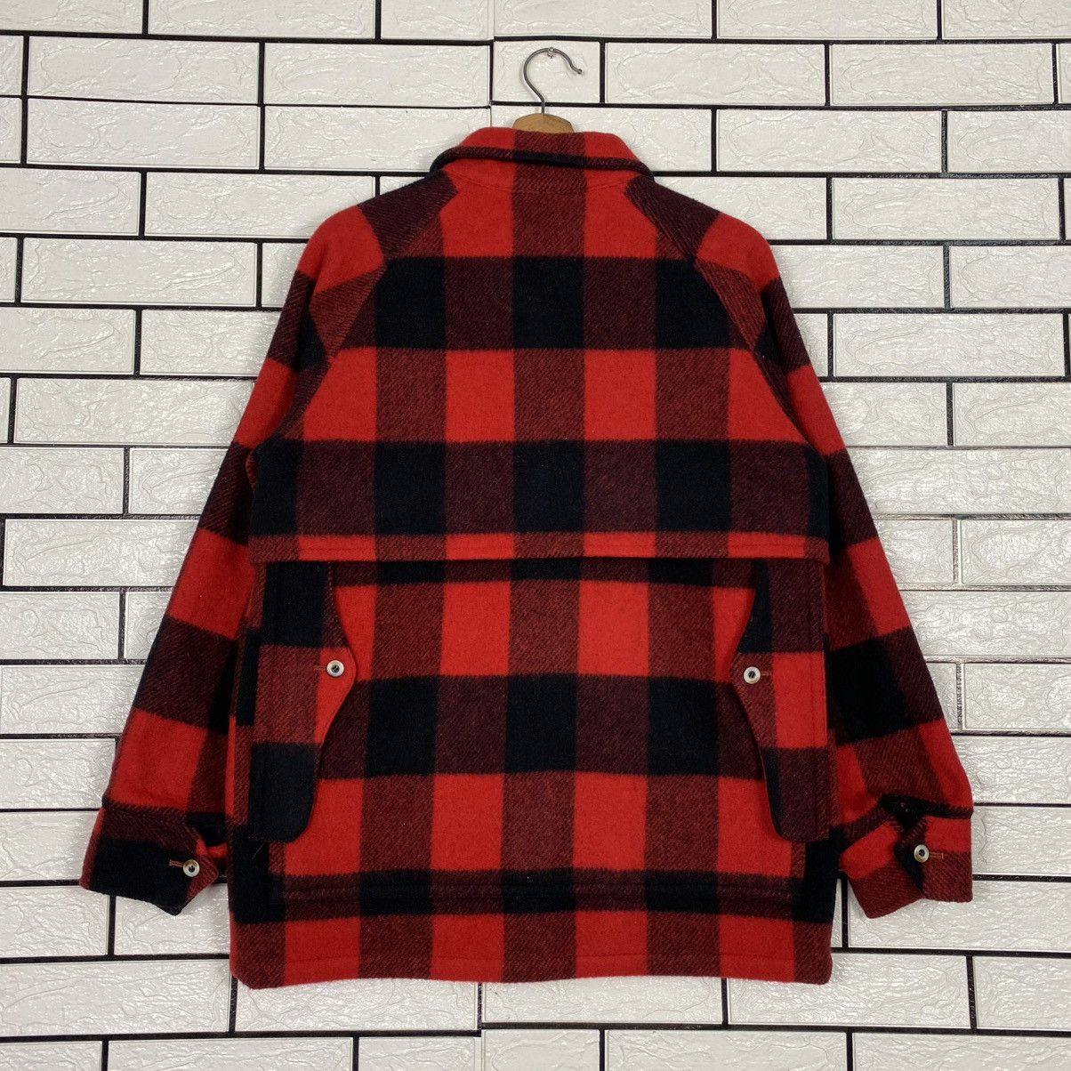 Japanese Brand 🔥VINTAGE WOOL MACKINAW JACKET VOX TARTAN DESIGN ISSEY MIYAKE Size US M / EU 48-50 / 2 - 8 Thumbnail