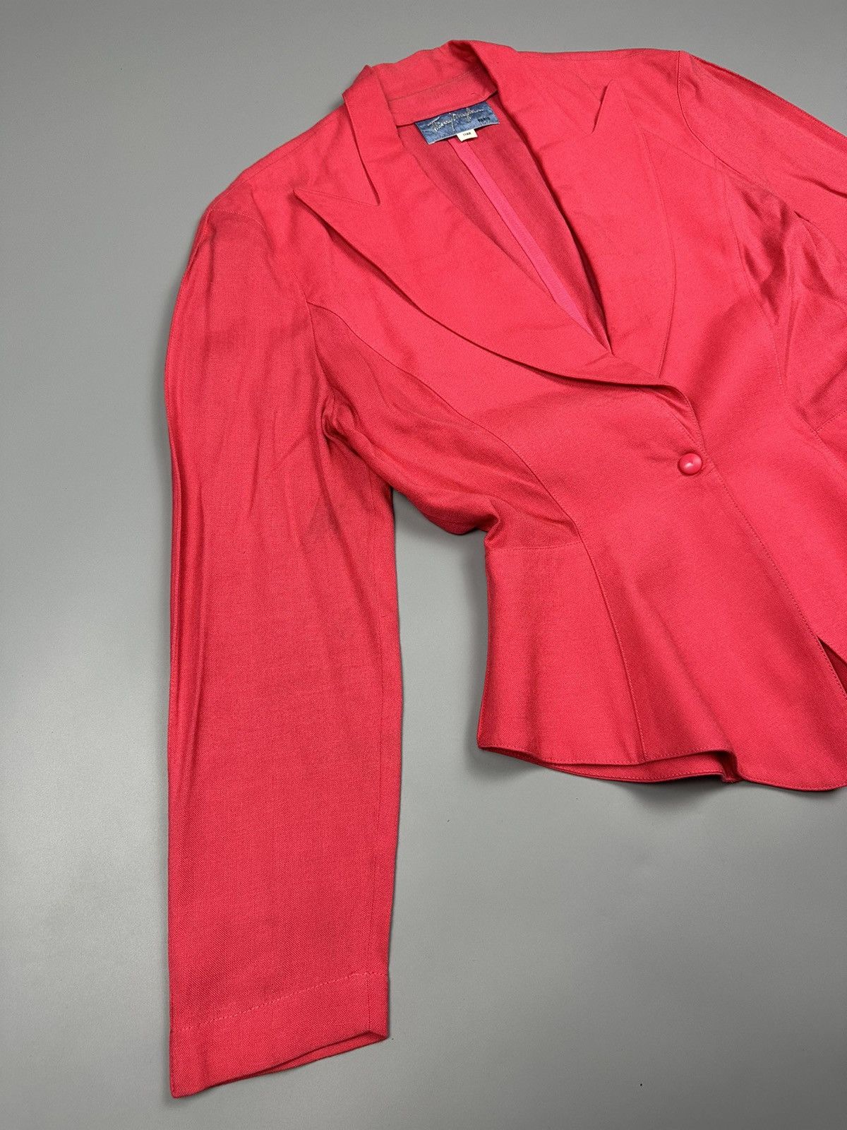Thierry Mugler 🔥Rare🔥Vintage Thierry Mugler Paris Blazer Size L / US 10 / IT 46 - 3 Thumbnail
