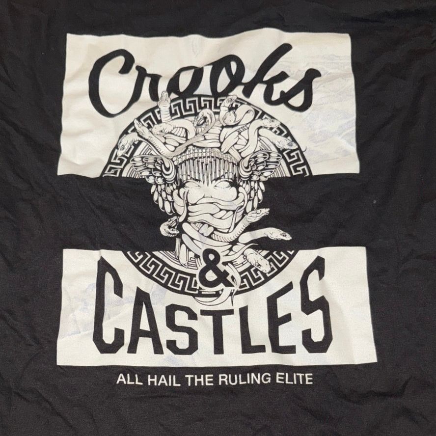 Crooks & Castles CROOKS AND CASTLES Klepto Medusa Long Sleeve Tee Size S New Size US S / EU 44-46 / 1 - 4 Thumbnail