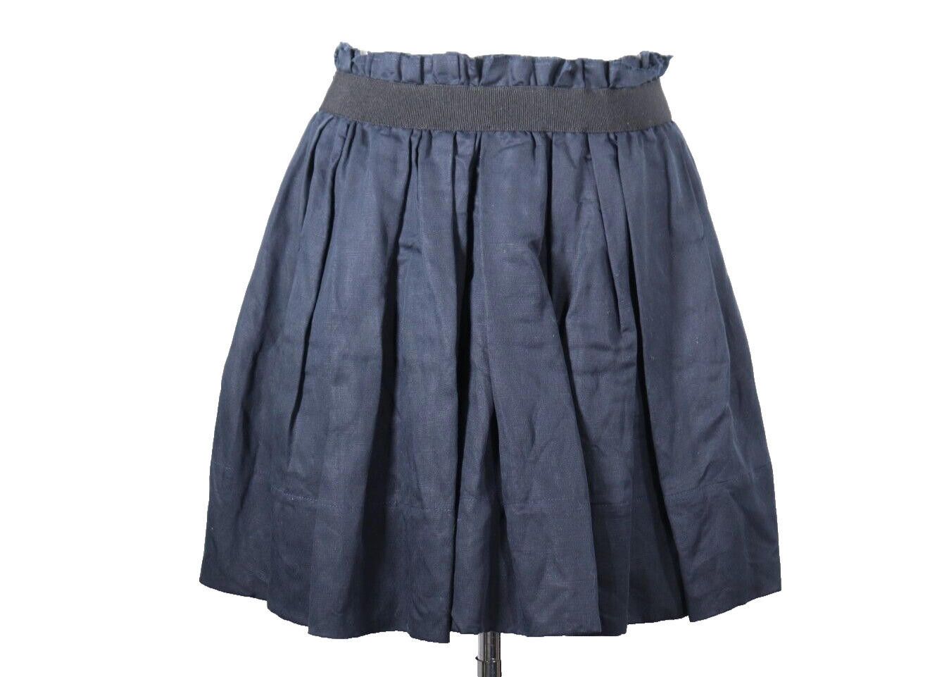 Isabel Marant Etoile Etoile Isabel Marant US4 Blue Denim Pleat Circle Mini Skirt Size 27" / US 4 / IT 40 - 5 Thumbnail