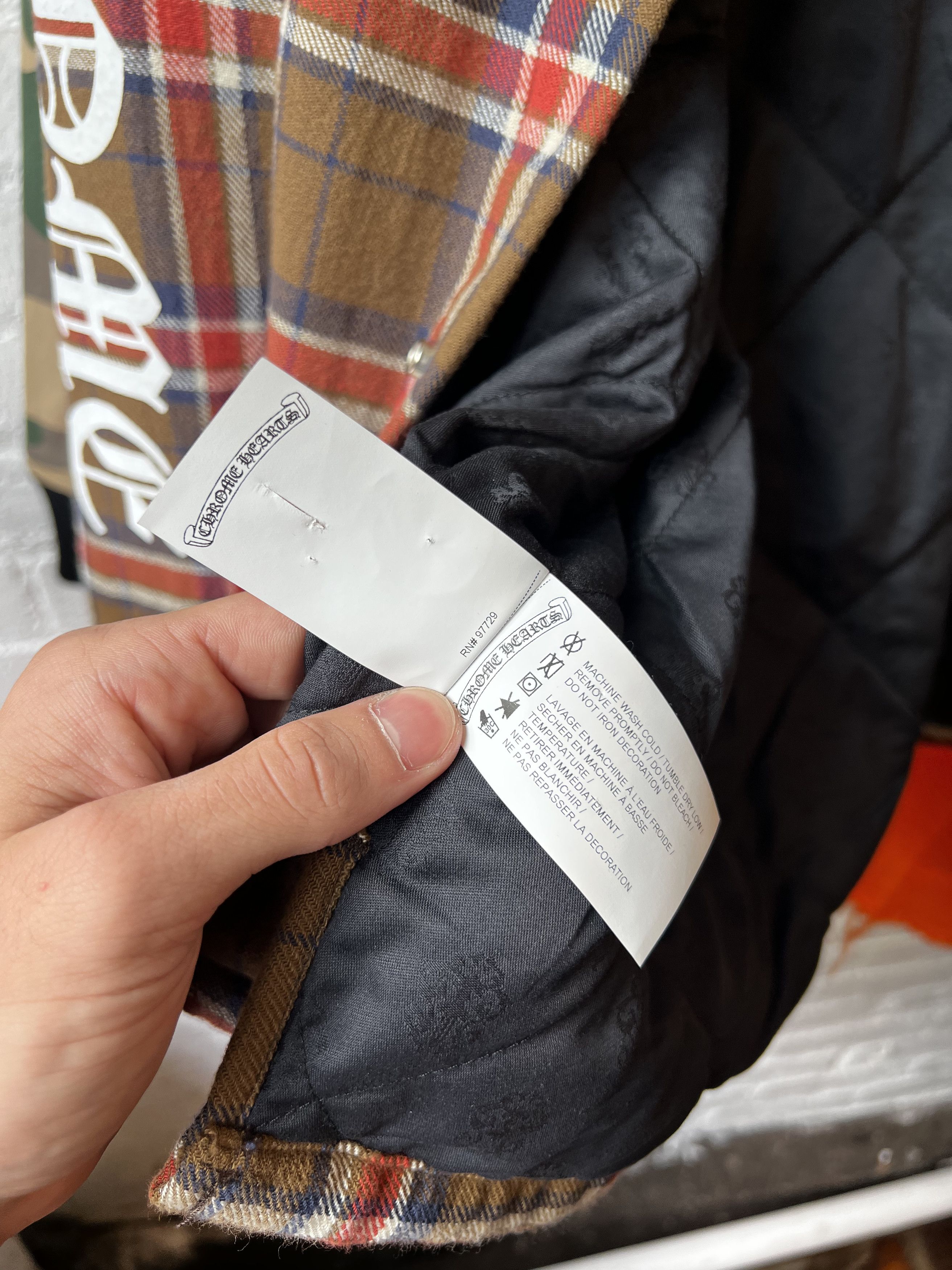Chrome Hearts Chrome Hearts Flannel XXL Jacket 4G SELLER Size US XXL / EU 58 / 5 - 14 Thumbnail