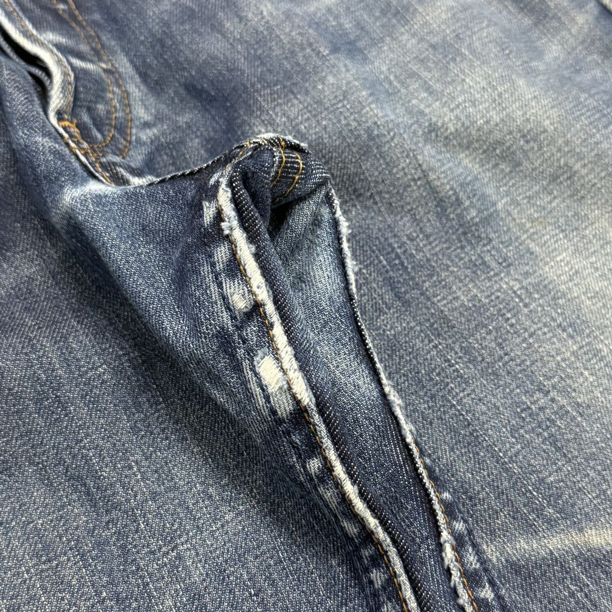 Levi's Vintage 98’s Levis 509 Distressed Buttonfly Denim Pants Size US 33 - 8 Thumbnail