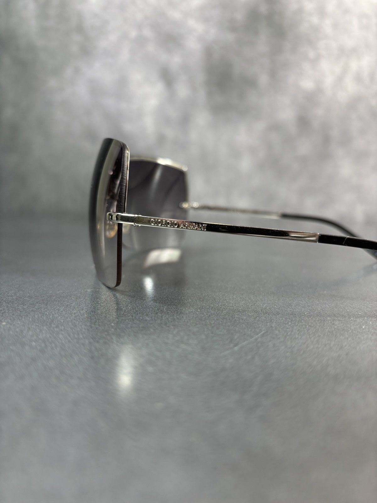 Giorgio Armani 2000s Giorgio Armani Shield Sunglasses GA 329/S Y2K Metal Size ONE SIZE - 13 Thumbnail