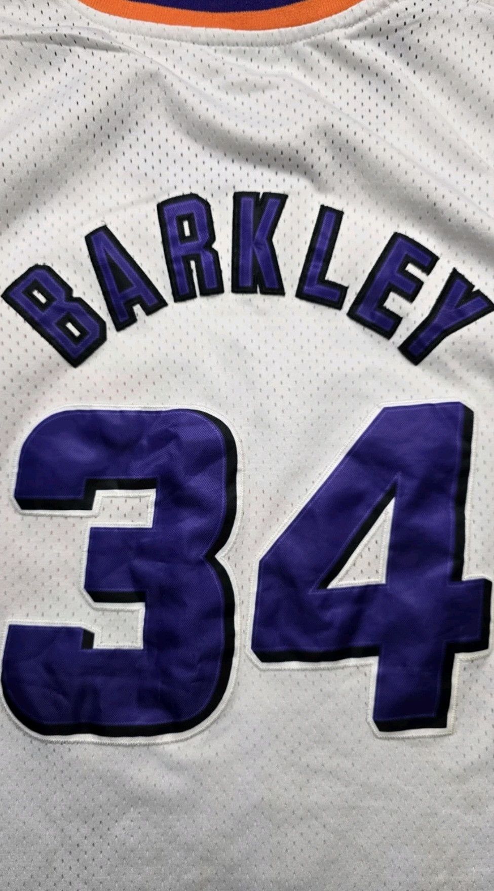 Adidas Phoenix Suns Charles Barkley #34 White Basketball Jersey Size US L / EU 52-54 / 3 - 4 Thumbnail