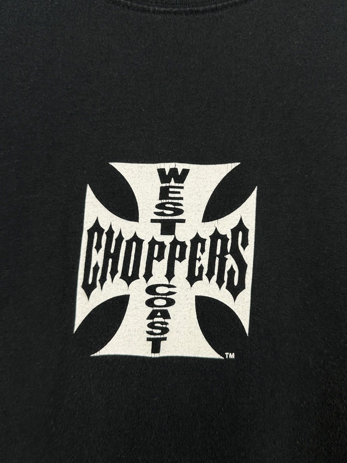 West Coast Choppers Vintage West Coast Choppers Faded Black T-Shirt Paul Walker Size US XL / EU 56 / 4 - 16 Thumbnail