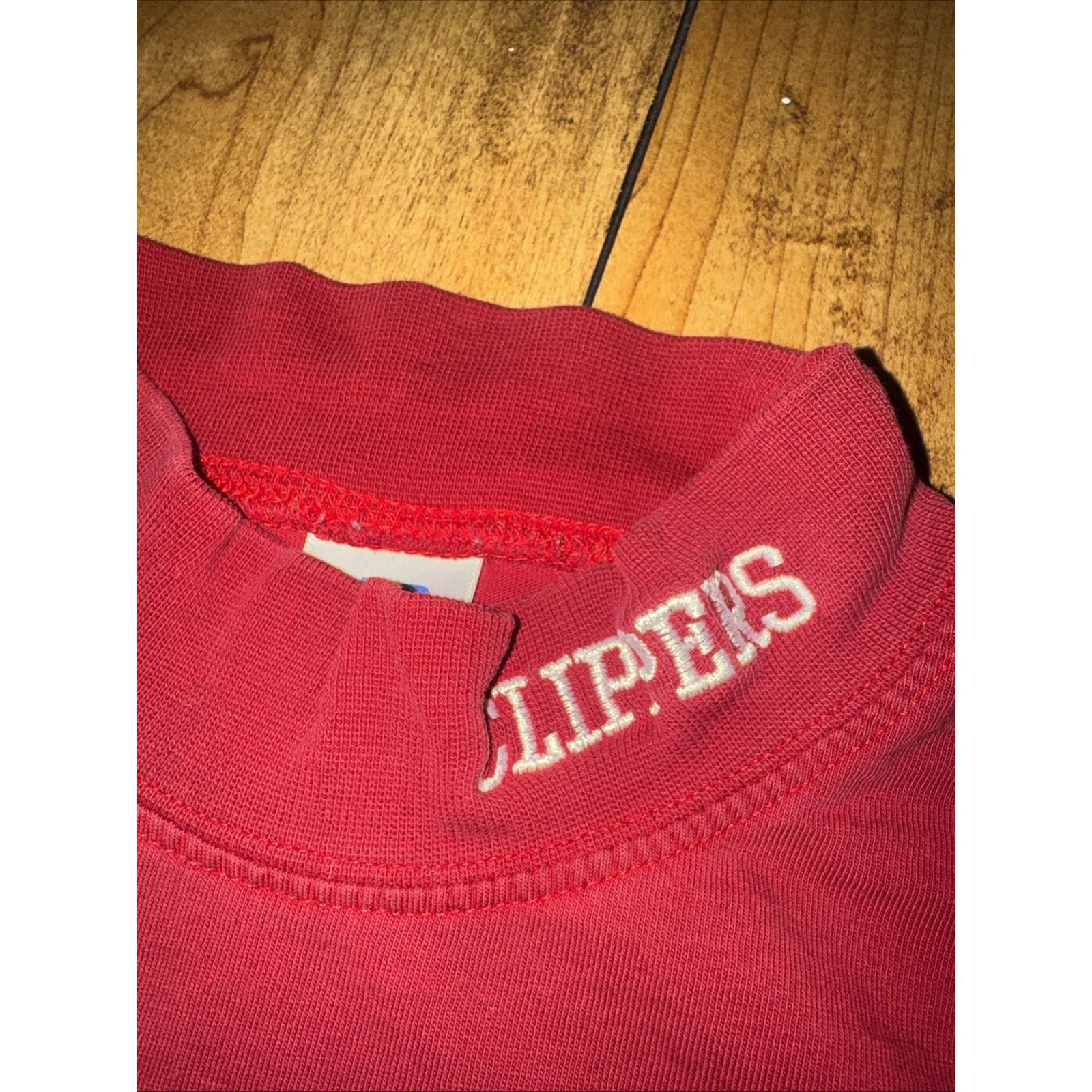Russell Athletic × Vintage Russell Athletic Los Angeles Clippers Mock Neck Long Sleeve Size US M / EU 48-50 / 2 - 3 Thumbnail