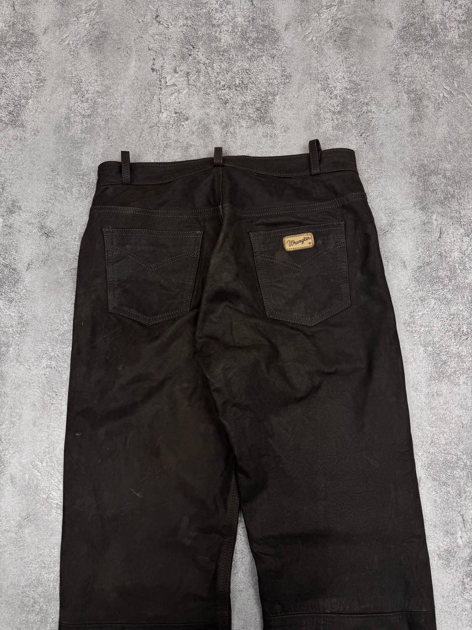 Wrangler Wrangler Vera Pelle Men Brown Trousers Leather Pants Size 33 Size US 33 - 9 Thumbnail
