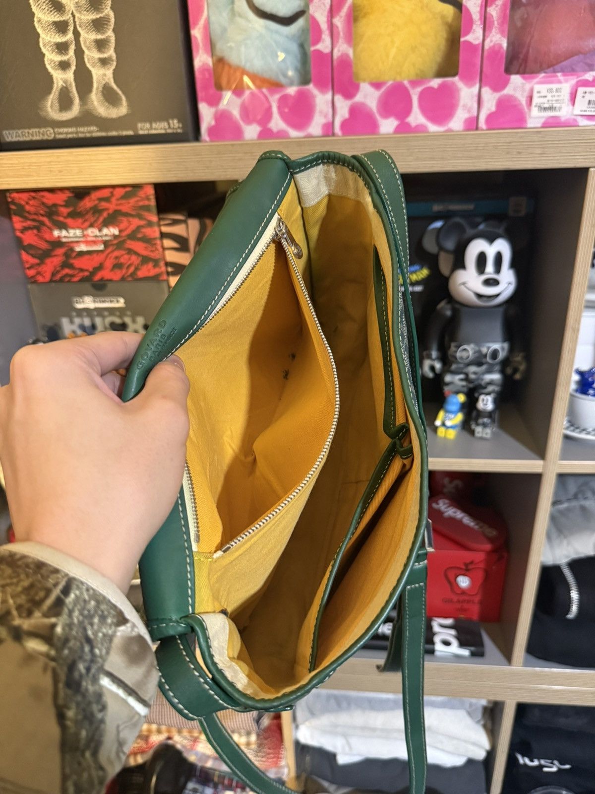Goyard Goyard Belvedere MM Messenger Bag Green Size ONE SIZE - 13 Thumbnail