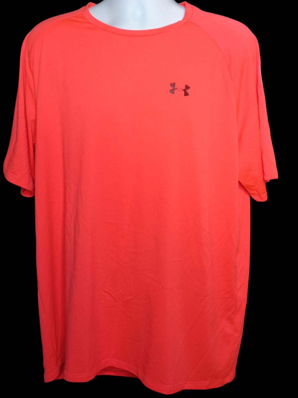 Under Armour Under Armour The Tech Tee Men's Short Sleeve T-Shirt Orange Size US XXL / EU 58 / 5 - 3 Thumbnail
