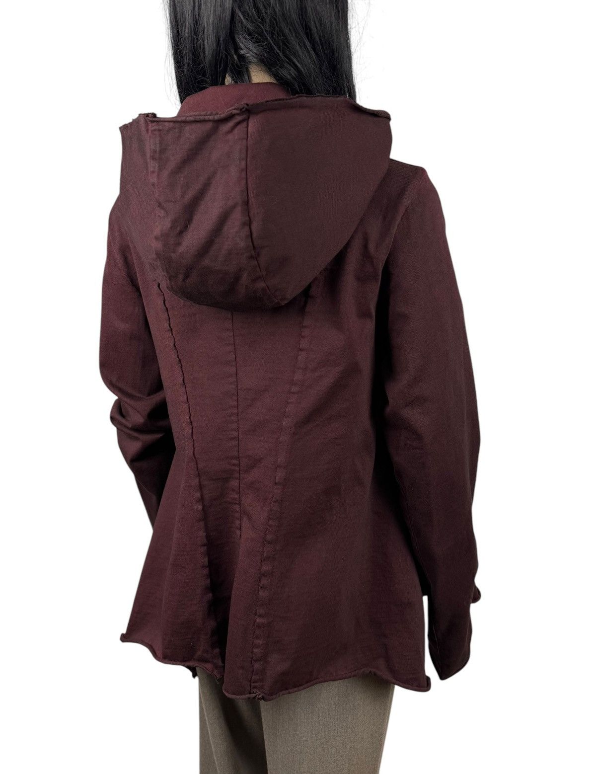 Rundholz Rundholz Waxed Cotton Asymmetric Jacket Hooded size XS Size XS / US 0-2 / IT 36-38 - 9 Thumbnail