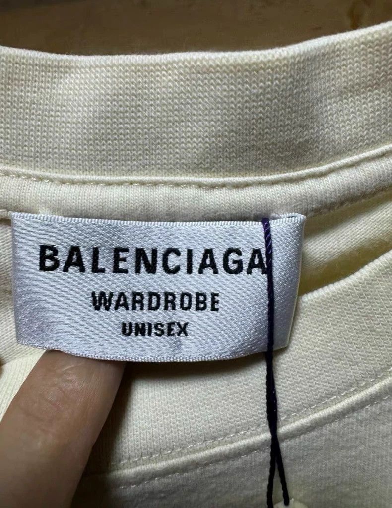 Balenciaga Balenciaga Embroidered cola round neck short sleeve Size US XS / EU 42 / 0 - 2 Thumbnail
