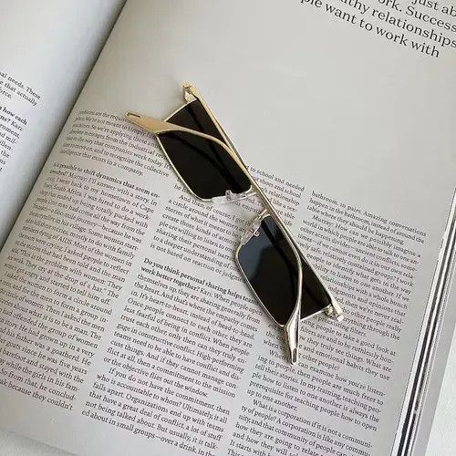 Designer Retro punk sunglasses Size ONE SIZE - 1 Thumbnail