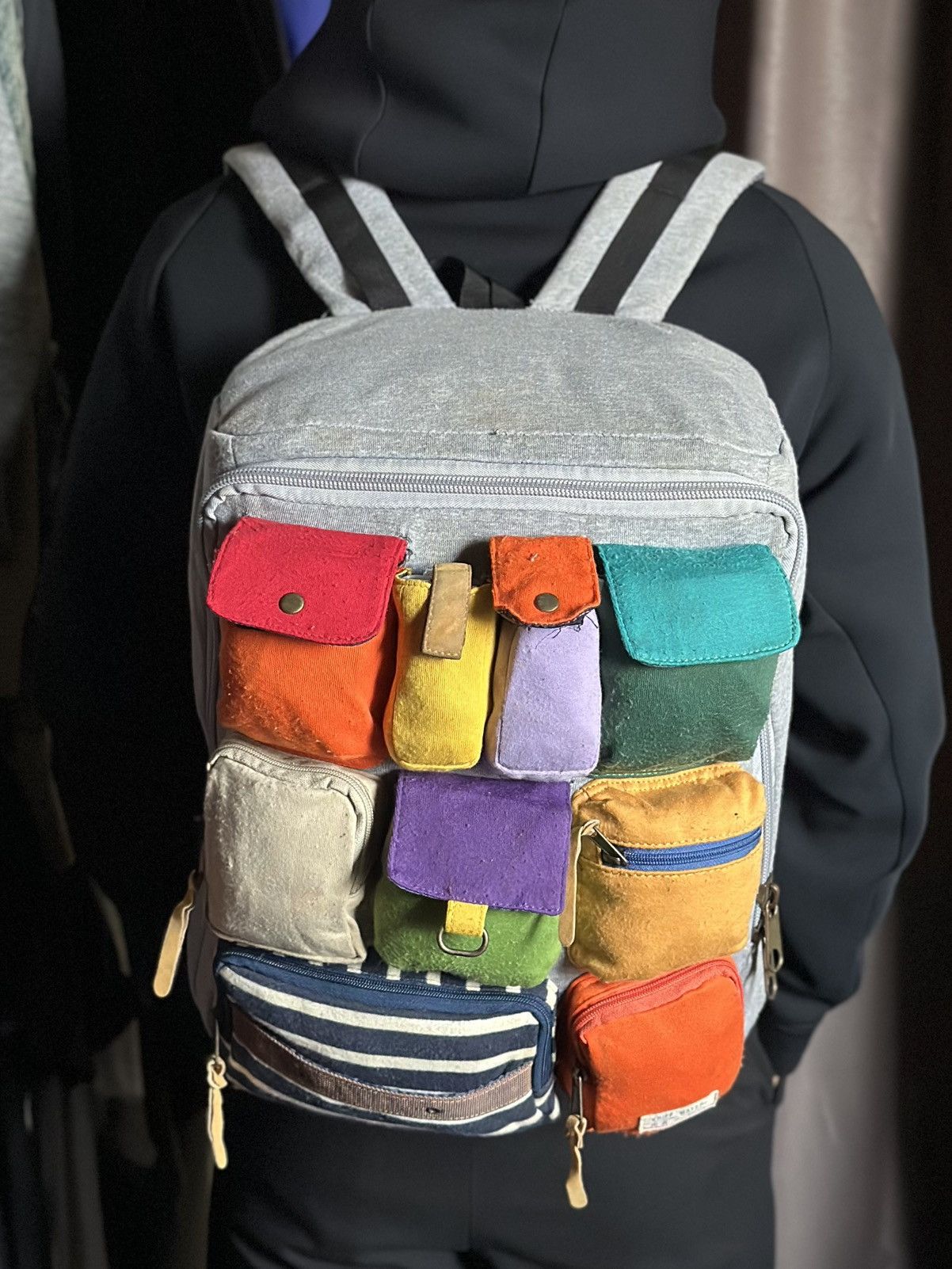 Japanese Brand KRIFF MAYER JAPAN MULTIPOCKET BACKPACK Size ONE SIZE - 1 Thumbnail