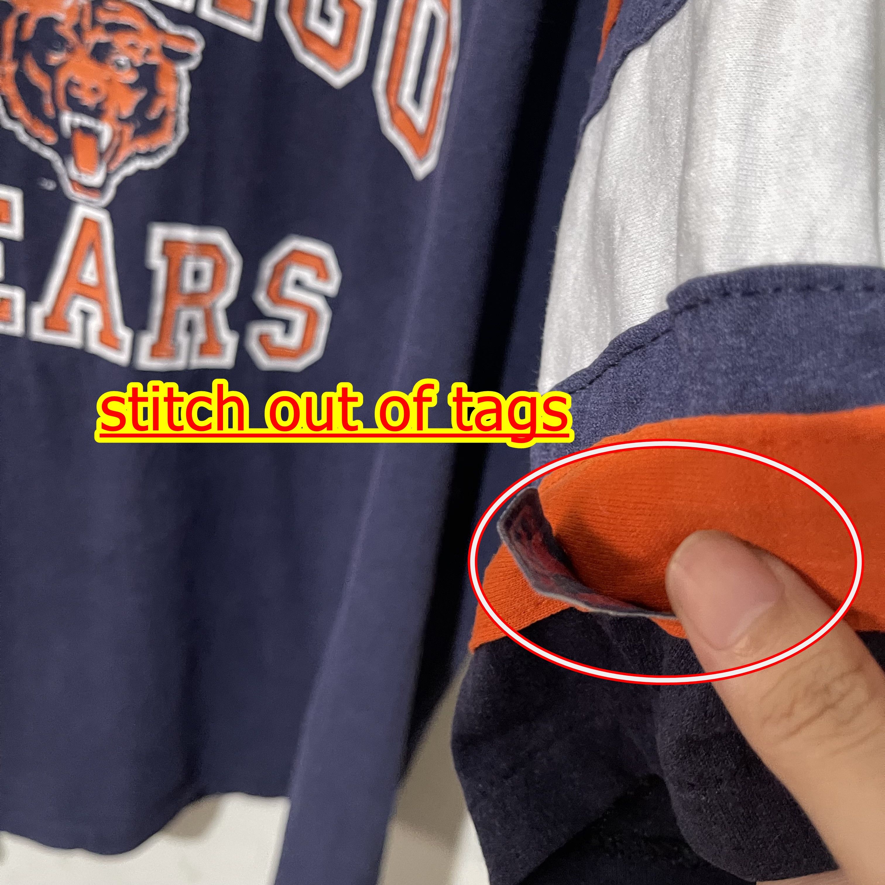 NFL × Vintage Vintage 90s Chicago Bears Jersey Size US XL / EU 56 / 4 - 8 Thumbnail