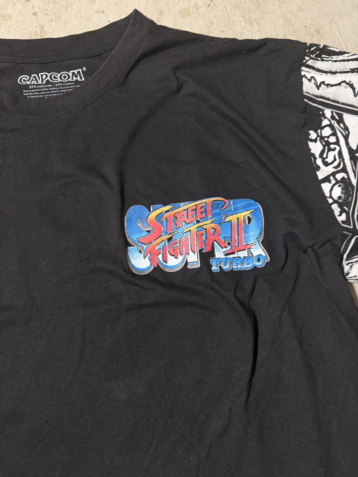 Other 1993 Street Fighter || Ryu & Ken vs. Guile & Chun-Li black Size US L / EU 52-54 / 3 - 6 Thumbnail
