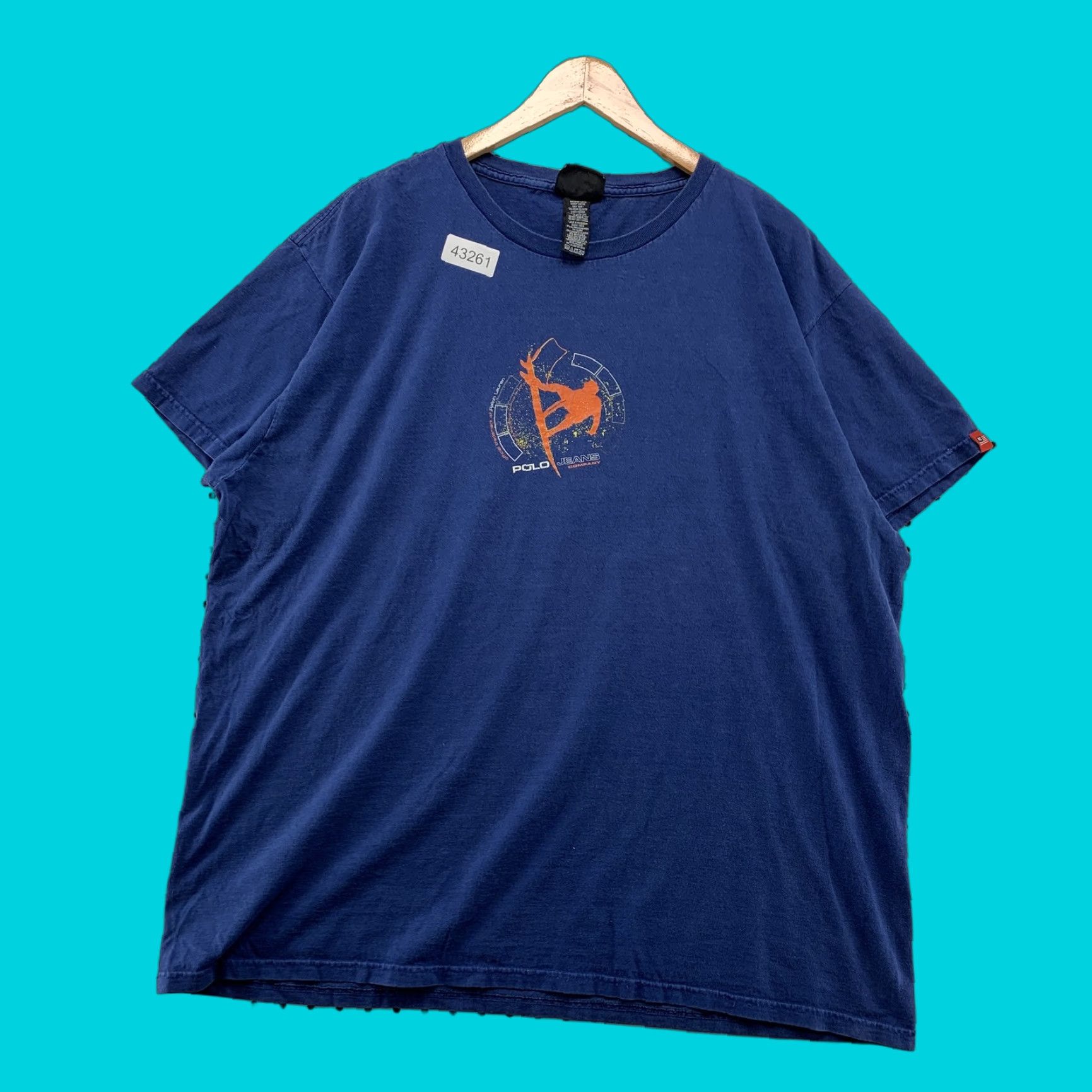 Polo Ralph Lauren VINTAGE Polo Ralph Lauren Shirt 2XL Blue Surfboard Graphic Graphic Print Mens Size US XXL / EU 58 / 5 - 1 Thumbnail