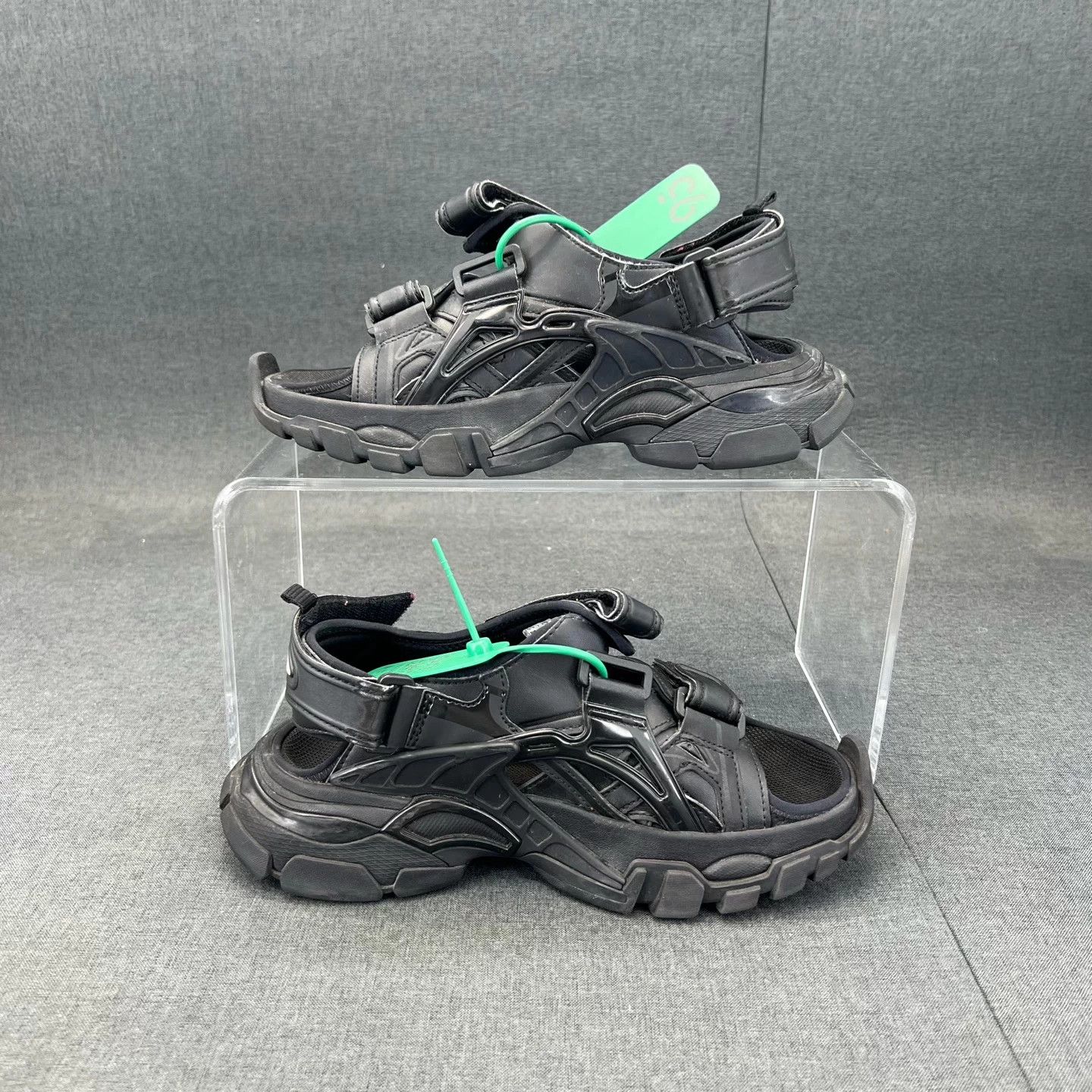 Balenciaga Balenciaga Track 2.0 Black Sandals 36 Size US 6 / IT 36 - 5 Thumbnail
