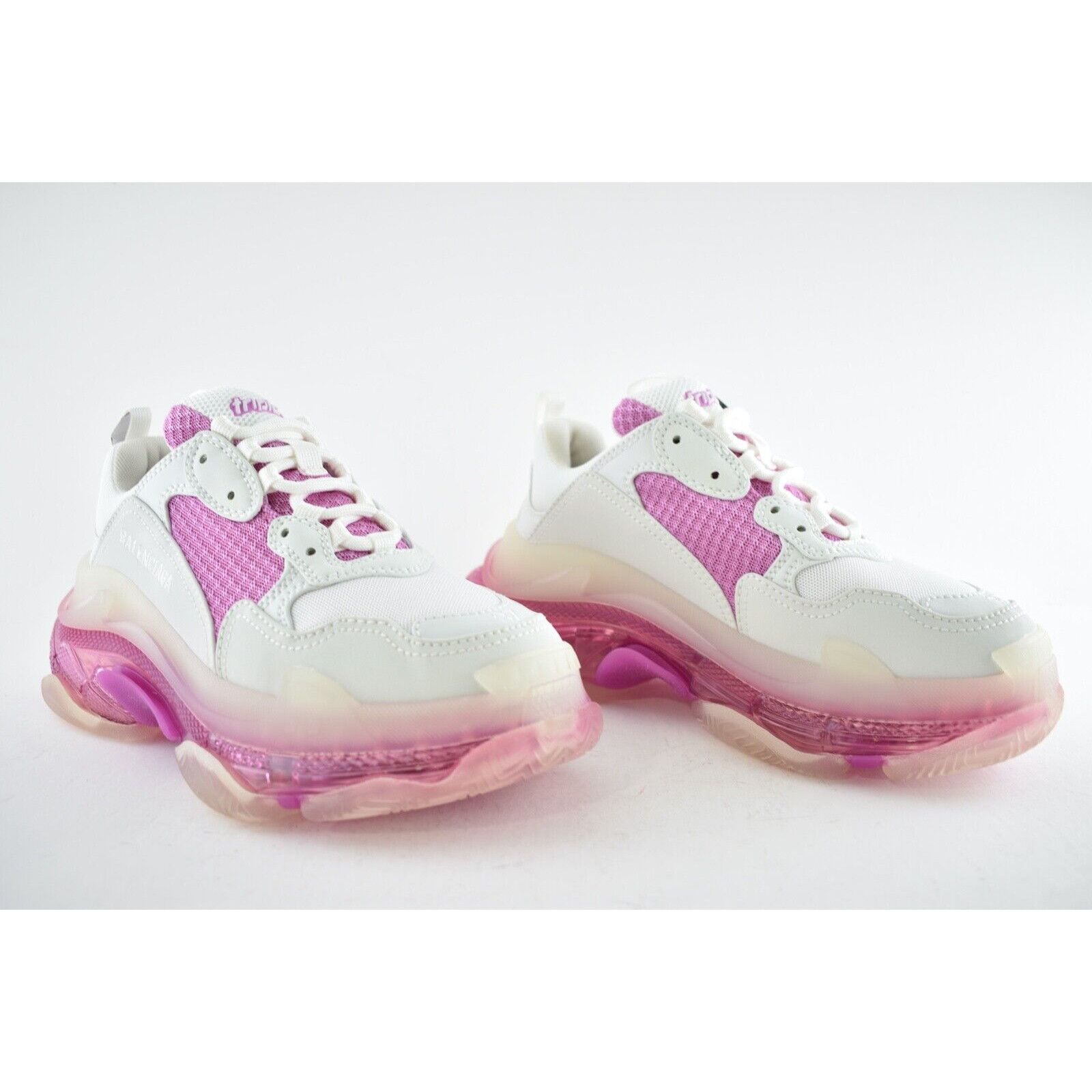 Balenciaga Triple S Sneaker Women Clear Low Platform Flat Trainer 37 Size US 7 / IT 37 - 4 Thumbnail