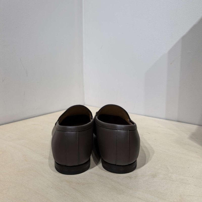 Gucci Gucci Casual Stylish Flat Shoes in Coffee Brown - Size US 7.5 / EU 40-41 - 1 Thumbnail