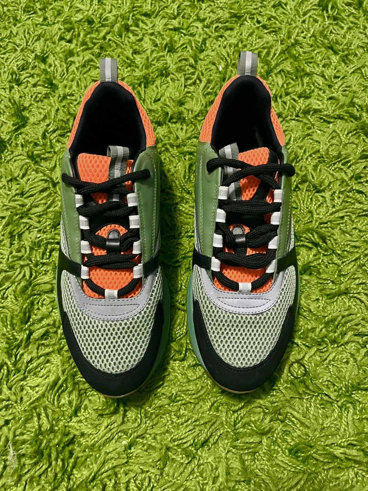 Dior Dior B22 ‘Orange/Green/Black’ Size US 10 / EU 43 - 5 Thumbnail