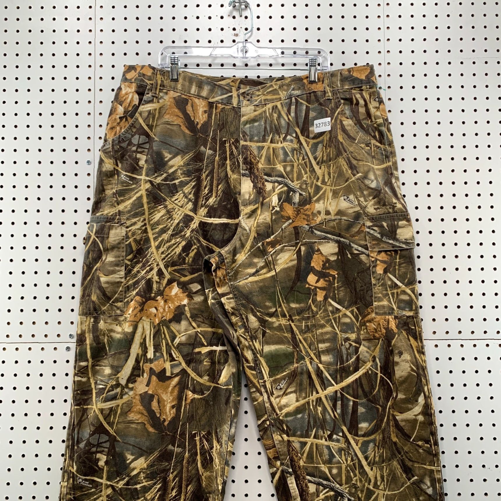 Vintage VINTAGE Spartan Outdoor Camouflage Hunt Pants Mens 2XL 41x30.5 Brown Hunting Camouflage Pants Size US 39 - 2 Thumbnail