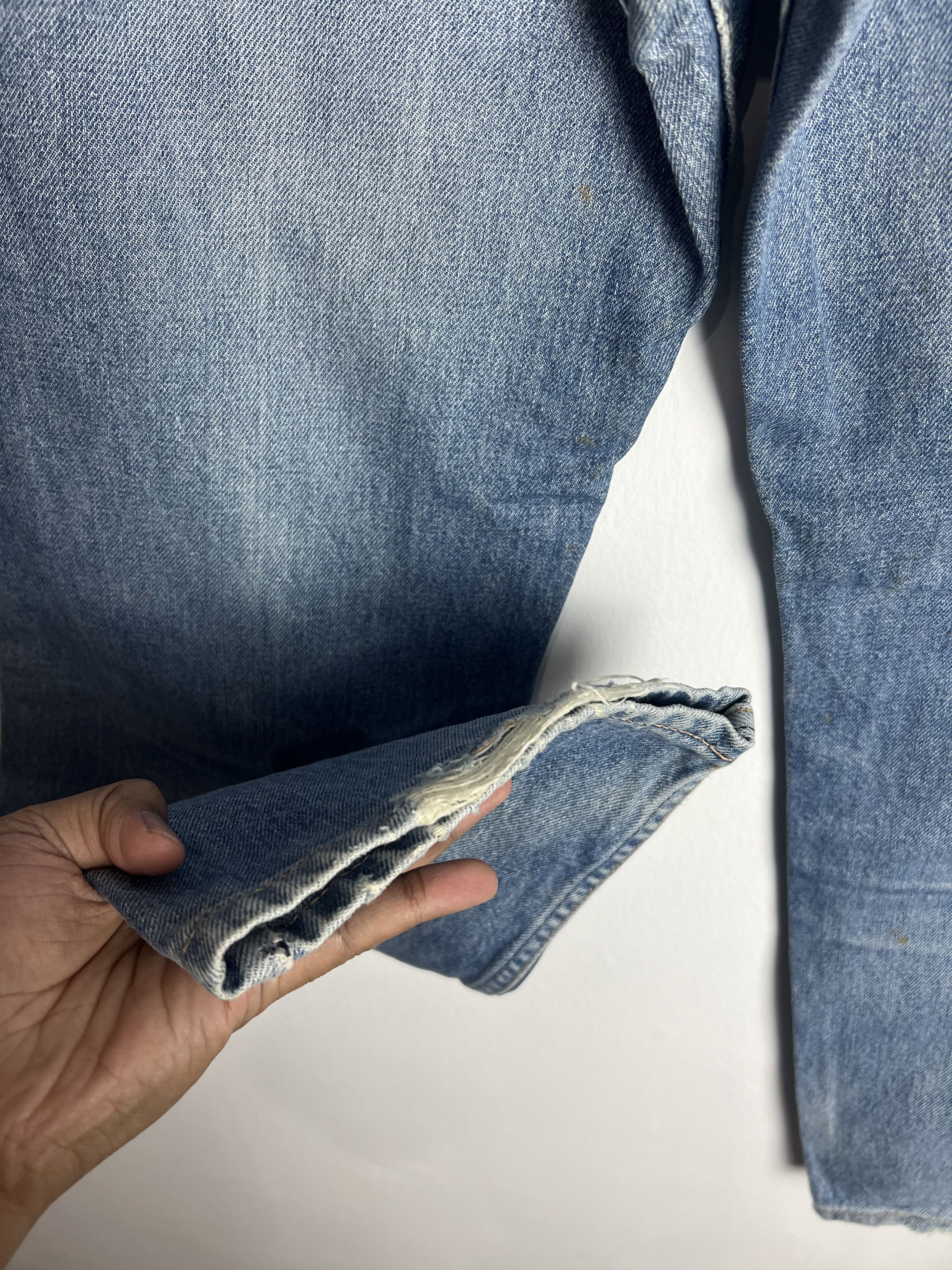 Edwin Vintage Edwin Made in USA Denim Distressed Size US 34 / EU 50 - 15 Thumbnail