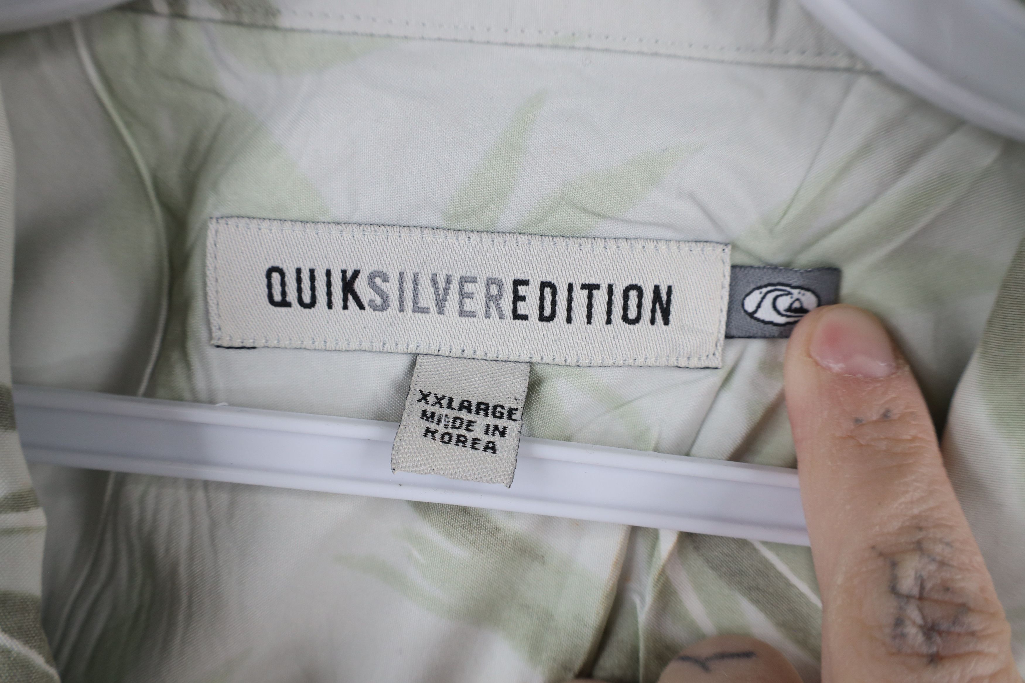 Quiksilver × Vintage Vintage 90s Y2K Quiksilver Surfing Hawaiian Button Shirt Size US XXL / EU 58 / 5 - 8 Thumbnail