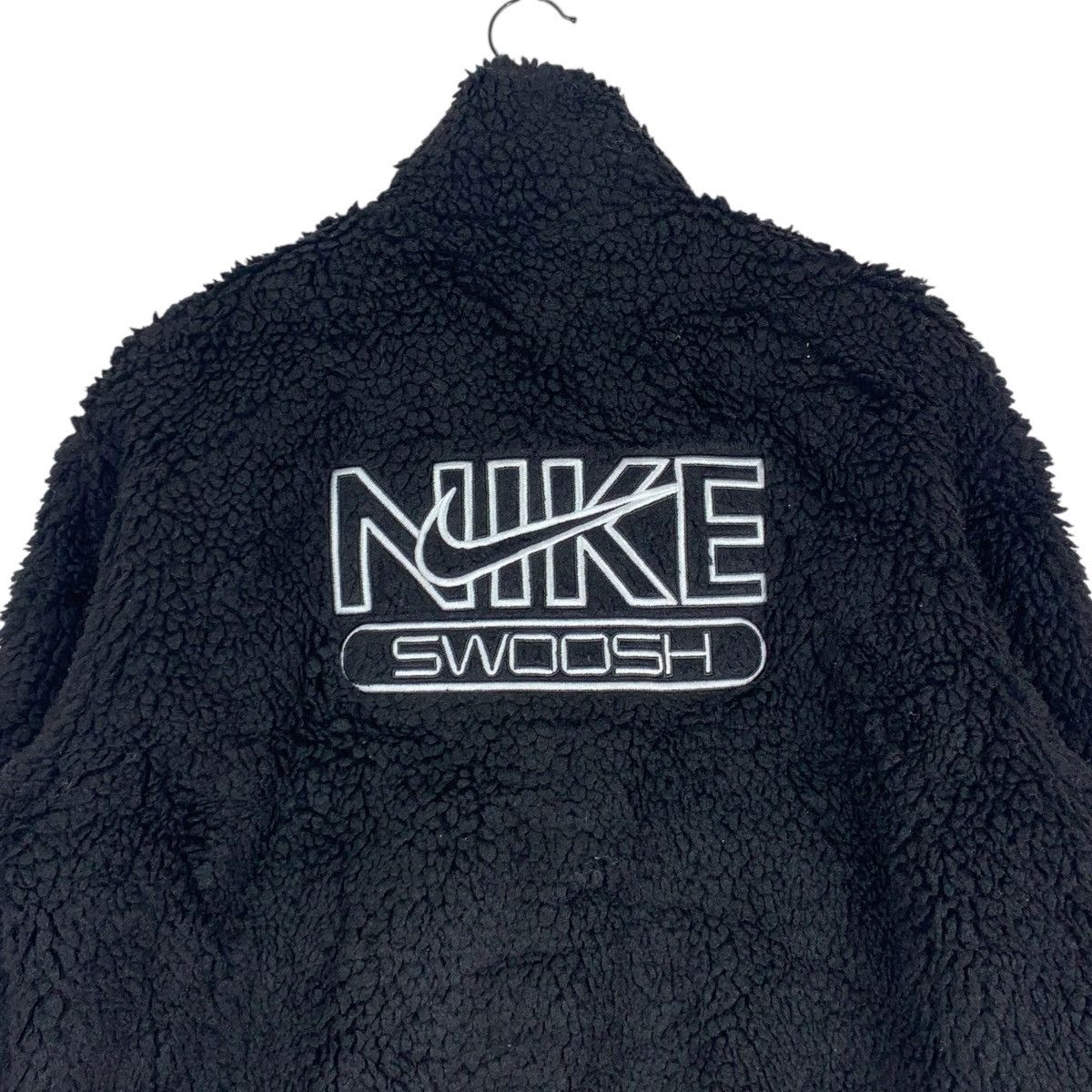 Nike Vintage Nike Swoosh Fleece Sweater Jacket Size US S / EU 44-46 / 1 - 11 Thumbnail