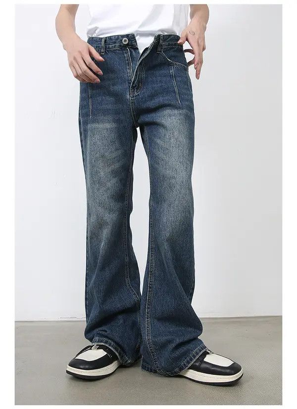 Japanese Brand Horiko x Mari Vintage washed distressed casual bootcut jeans Size US 32 / EU 48 - 6 Thumbnail