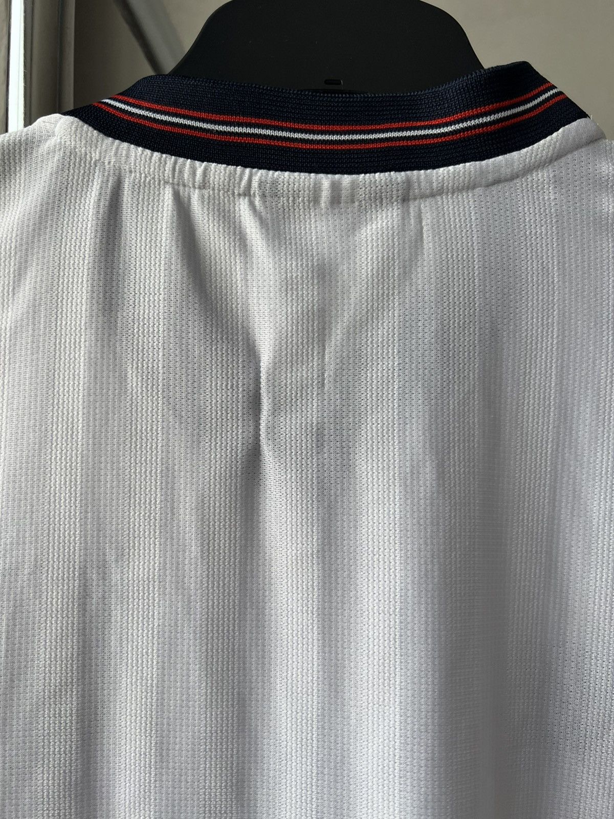 Umbro 1986 PROTOTYPE ENGLAND TEAM REMAKE SOCCER JERSEY SHIRT L Size US L / EU 52-54 / 3 - 17 Thumbnail
