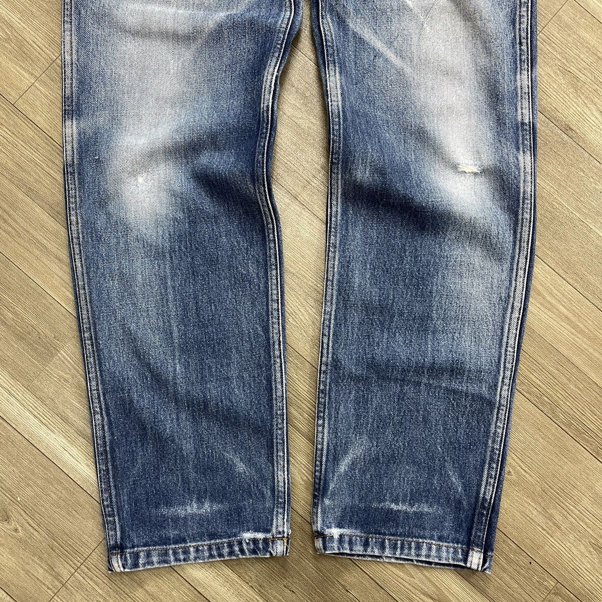 Comme des Garcons × Comme des Garcons Homme × Junya Watanabe Vintage Comme Des Garcons Homme CDG Blue Jeans Size US 32 / EU 48 - 6 Thumbnail