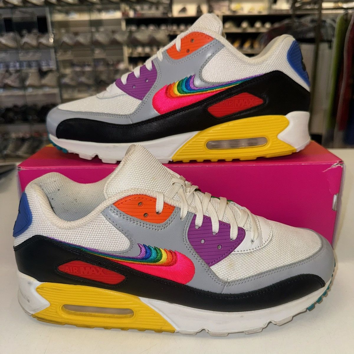 Nike Size 11 - Nike Air Max 90 ‘Be True’ (CJ5482-100) 2019 Size US 11 / EU 44 - 1 Thumbnail