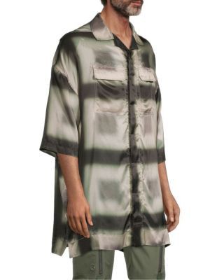 Rick Owens o1y0325 Patterned Shirt in Multicolor Size US L / EU 52-54 / 3 - 2 Thumbnail