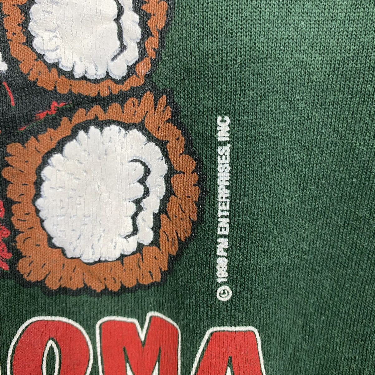 Vintage 🔥VINTAGE SWEATSHIRT TULTEX USA OKLAHOME BIG LOGO Size US L / EU 52-54 / 3 - 9 Thumbnail