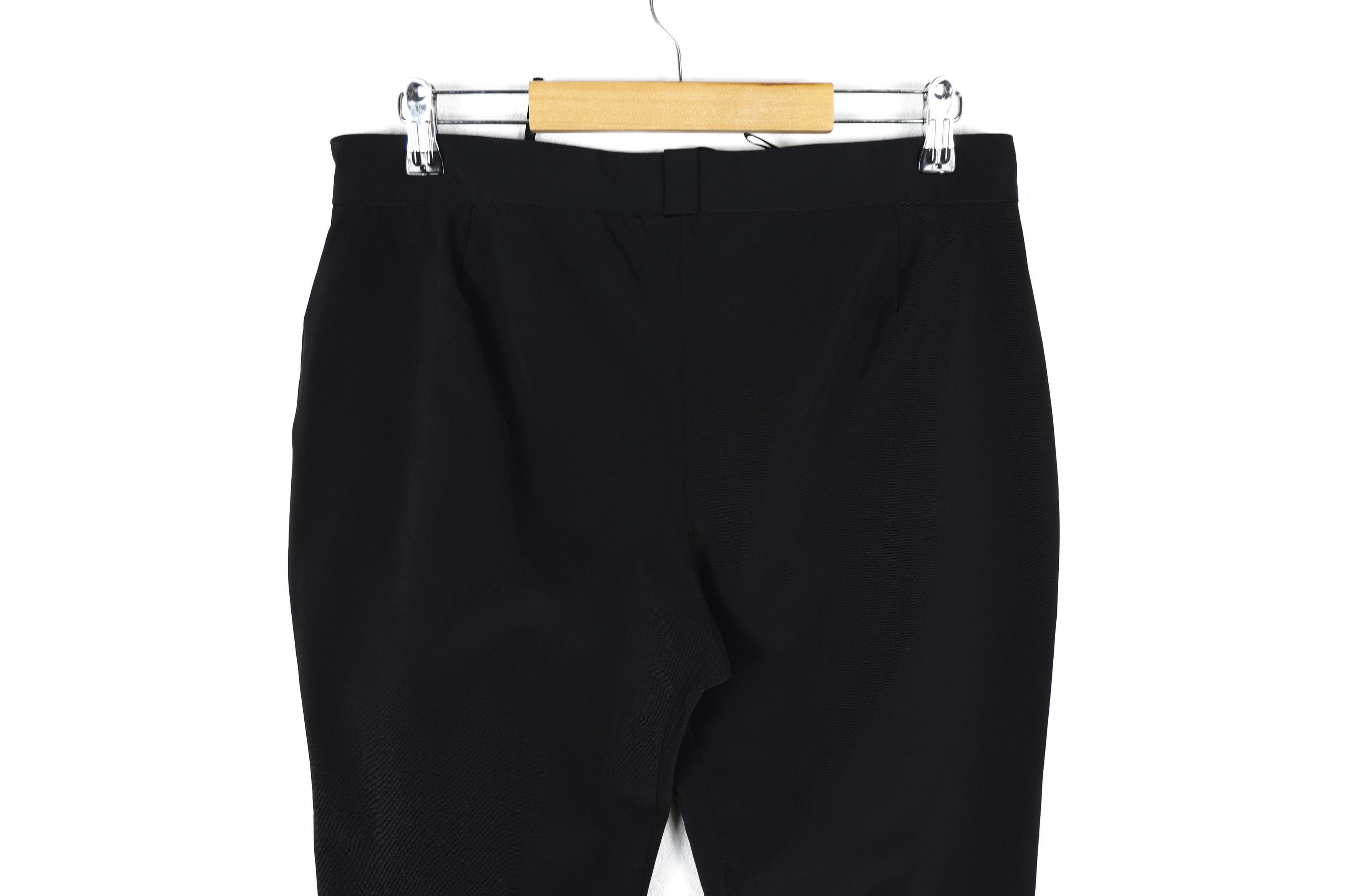 Jil Sander Womens Jil Sander Black Polyamide Chino Flare Track Pants 38 Size 26" / US 2 / IT 38 - 8 Thumbnail