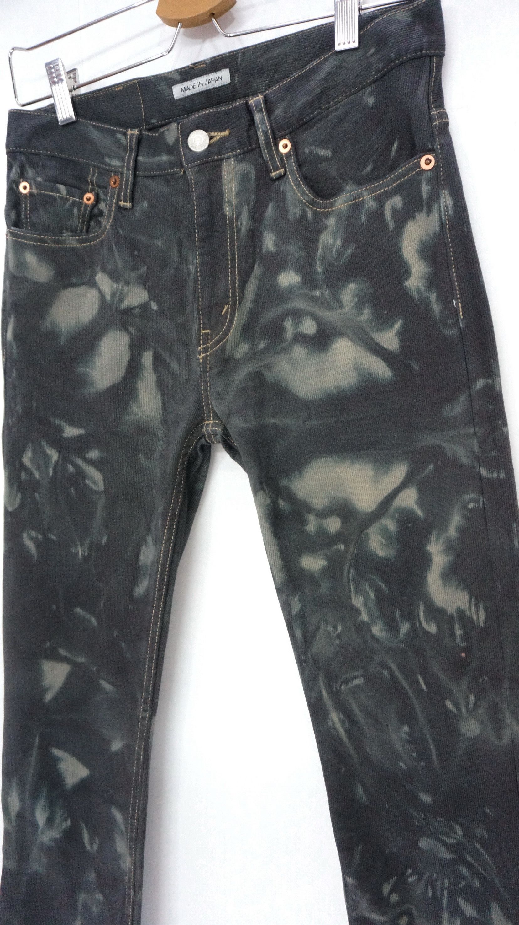 Beams Plus Rare BEAMS Japan Tie Dye Corduroy Pants Size US 28 / EU 44 - 3 Thumbnail