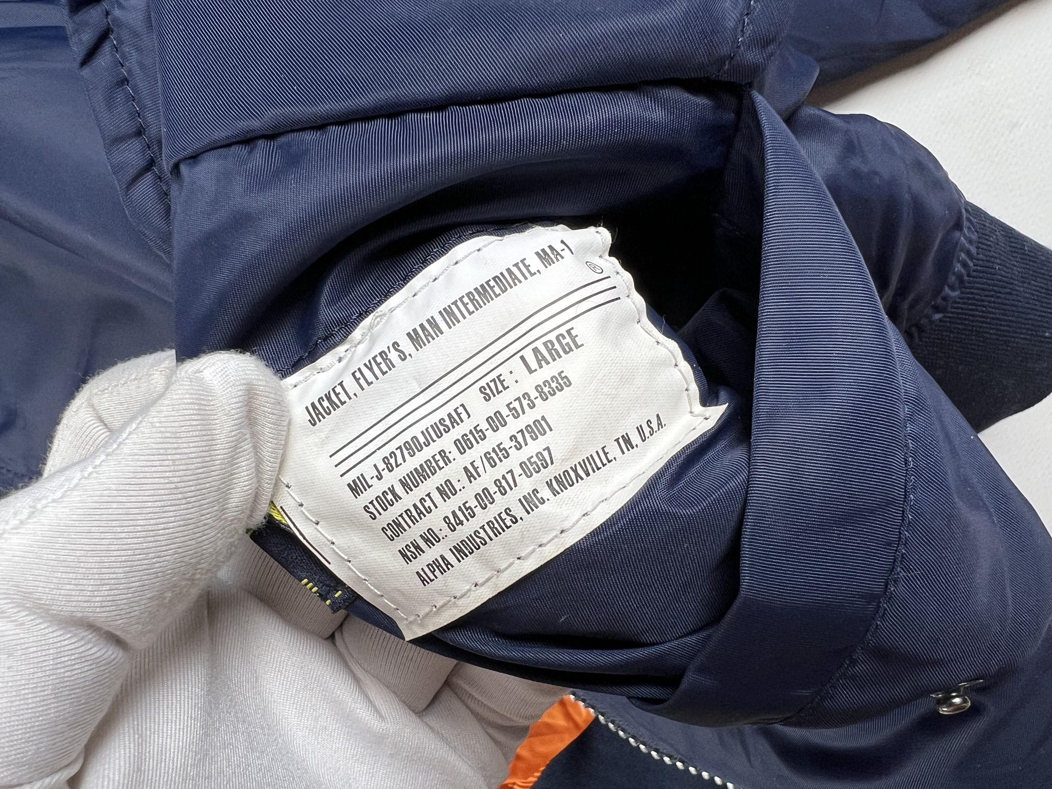 Alpha Industries Alpha Industries Bomber Jacket L Size US L / EU 52-54 / 3 - 5 Thumbnail