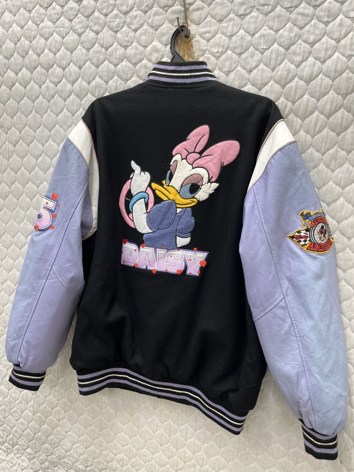 Jeff Hamilton 🔥🔥🔥JEFF HAMILTON DISNEY DAYTONA VARSITY REVERSIBLE JACKET Size US L / EU 52-54 / 3 - 3 Thumbnail