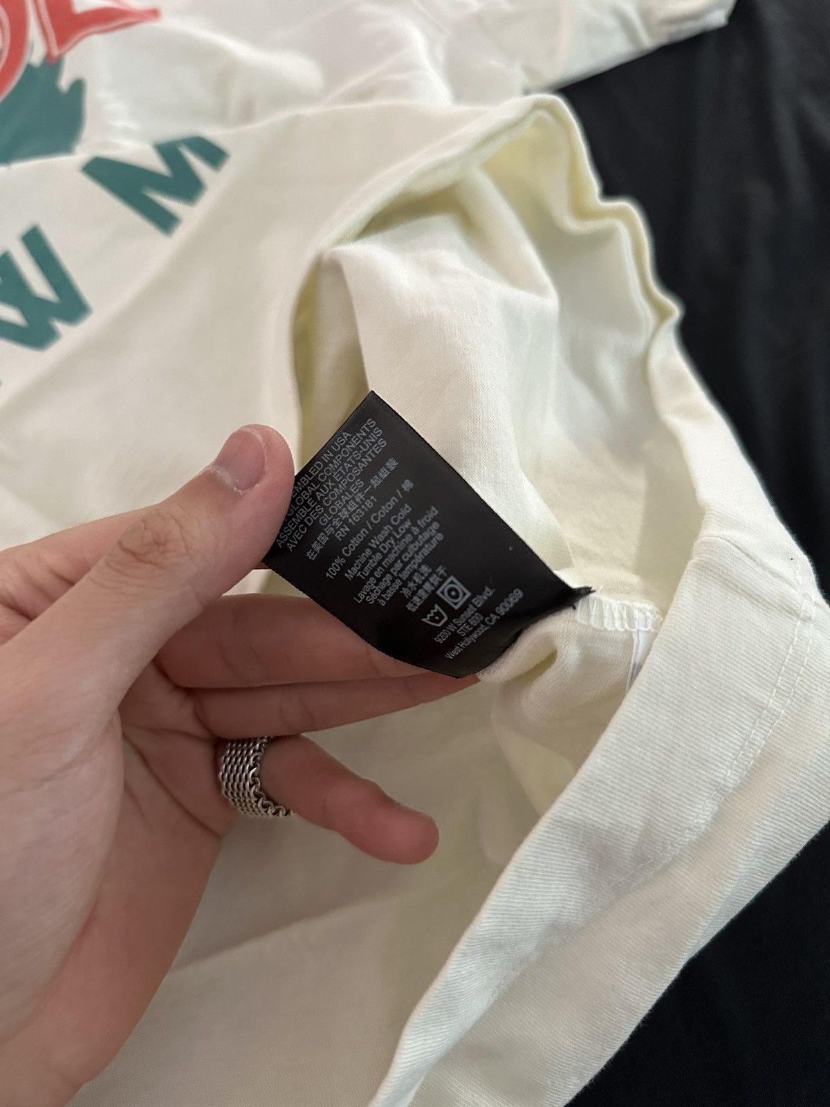 Rhude Rhude New Money Tee Size US S / EU 44-46 / 1 - 5 Thumbnail
