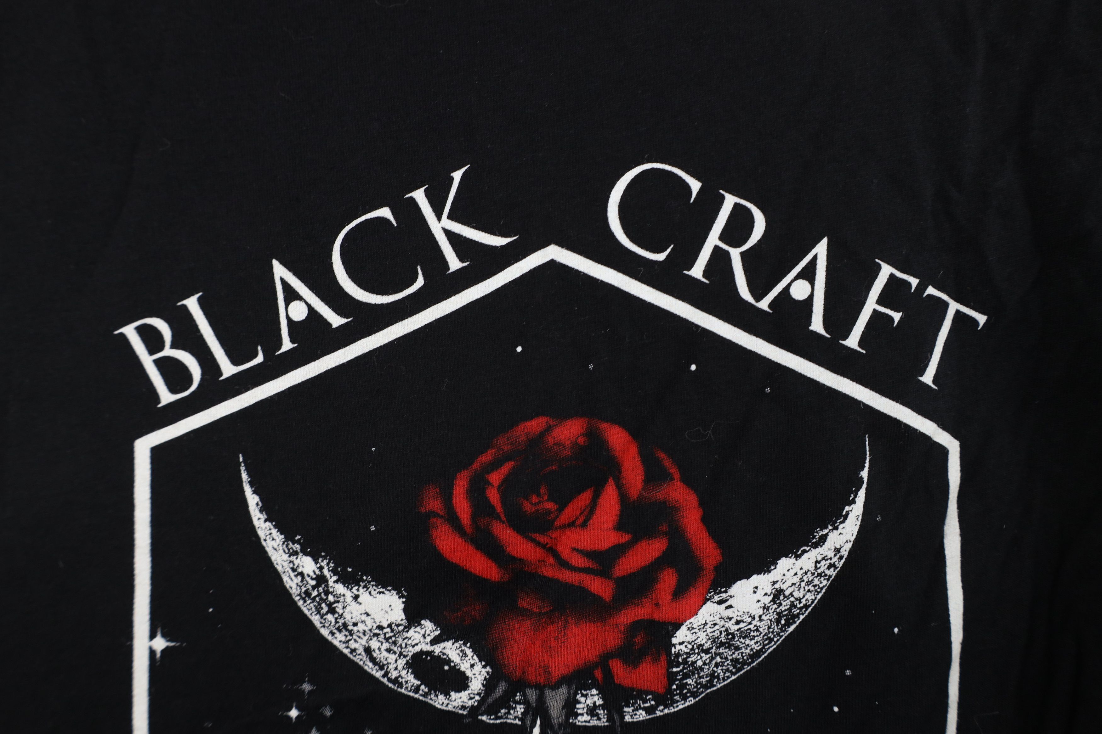 Vintage Black Craft III Romance is Dead Rose Short Sleeve T-Shirt Size S / US 4 / IT 40 - 11 Thumbnail