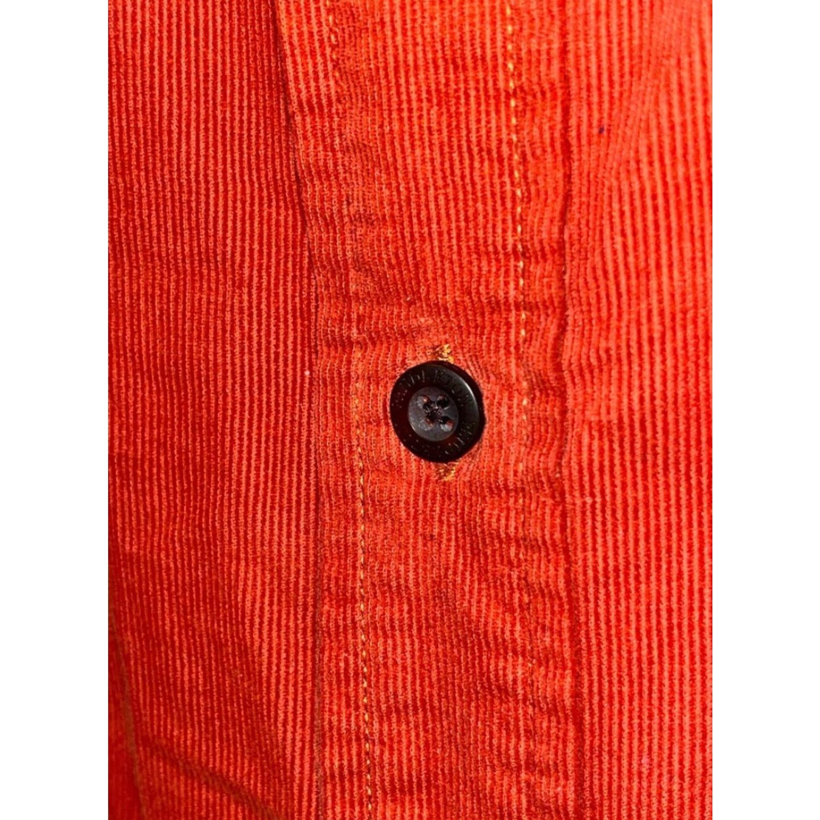 Pendleton Pendleton Wayne Shirt Mens XL Orange Corduroy Button-Up Casual Workwear EUC Size US XL / EU 56 / 4 - 5 Thumbnail