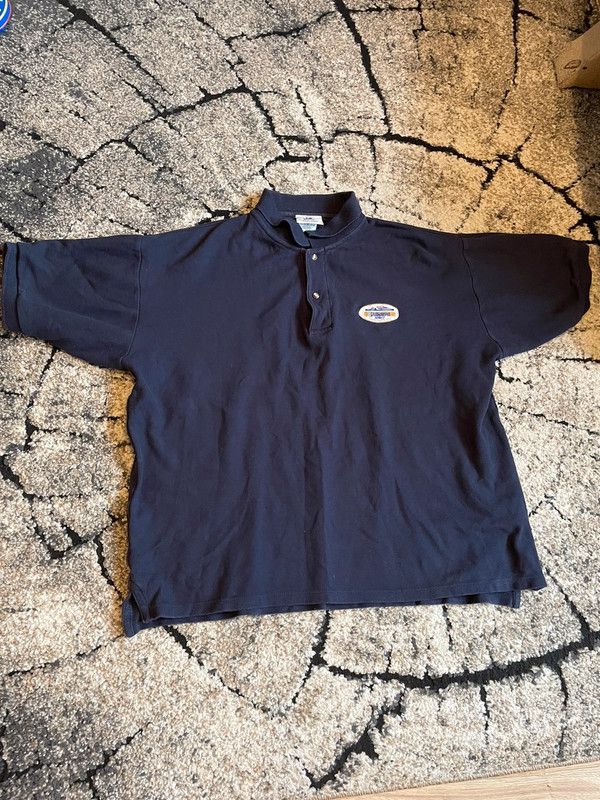image of Formula Uno x Racing T-Shirt Polo Williams F1 Team 1987 80's Vintage Racing in Grey (Size Medium)