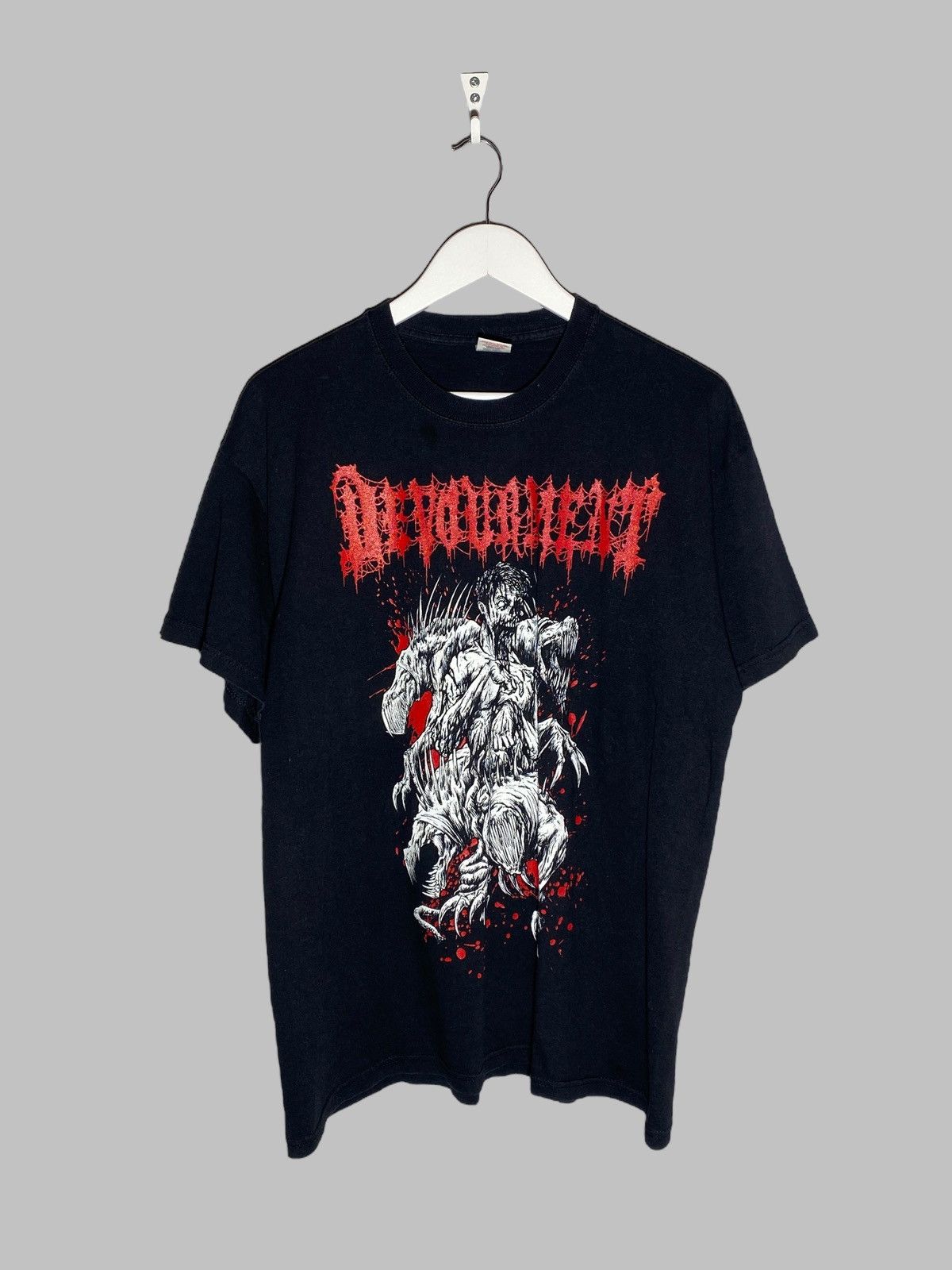 🔥 DEVOURMENT DEATH METAL BLOODY GRAPHIC TEE BRUTAL AF