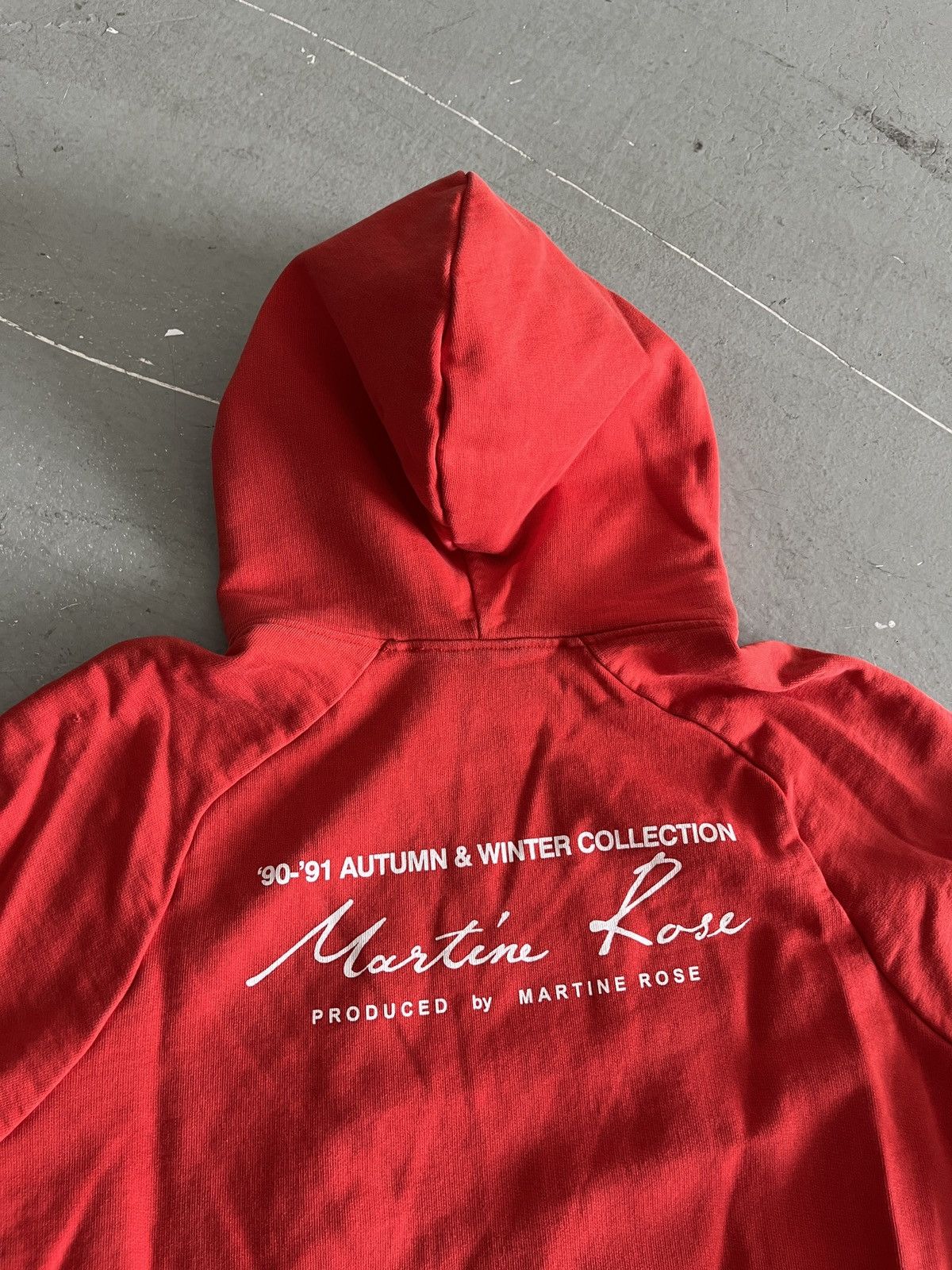 Martine Rose Martine Rose ‘90-‘91 Autumn and Winter Hoodie (unisex) Size US S / EU 44-46 / 1 - 10 Thumbnail