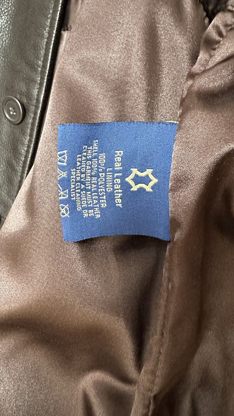 Leather × Vintage Vintage 100% Leather Jacket “Cardigan” Size US M / EU 48-50 / 2 - 5 Thumbnail