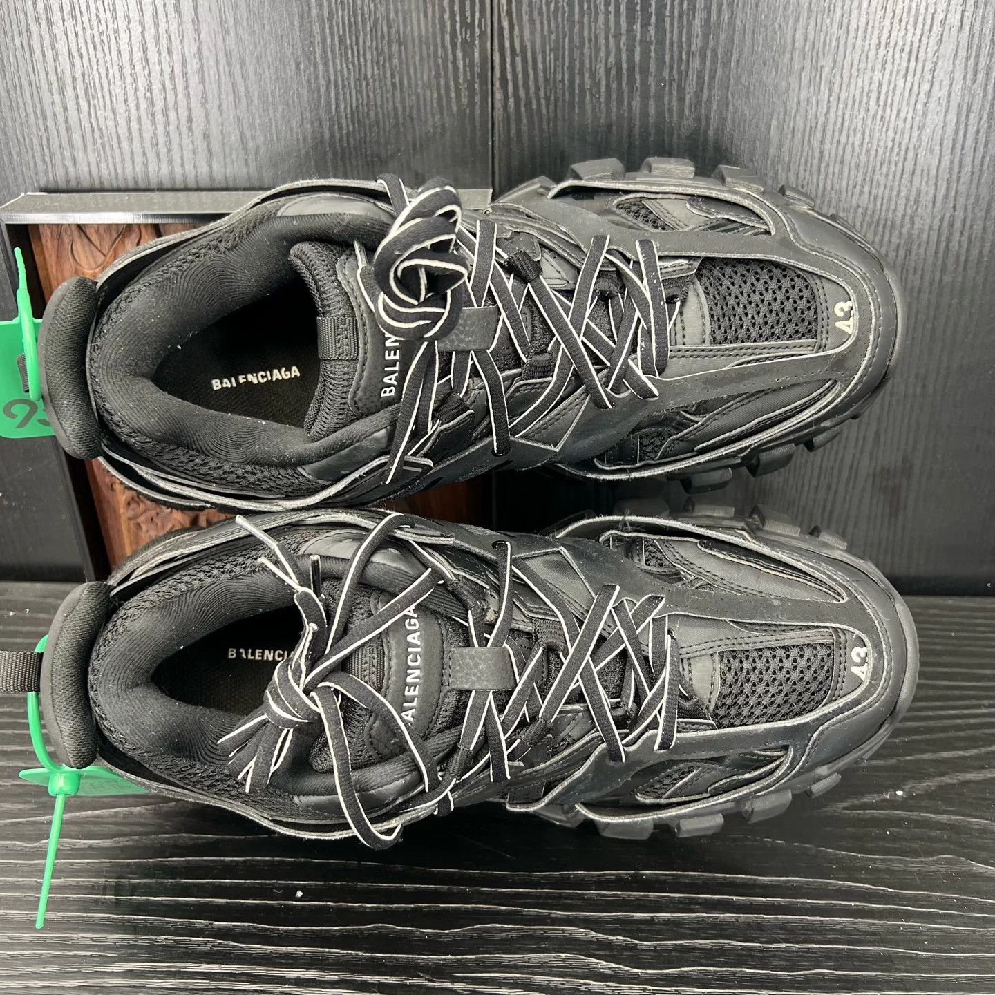 Balenciaga Balenciaga Track Black 43 OG Box 2499 CH24351 Size US 10 / EU 43 - 6 Thumbnail