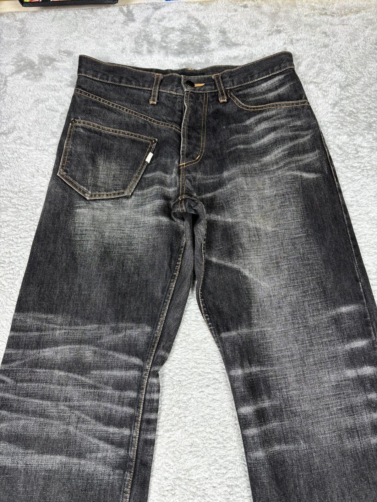 Maison MIHARA YASUHIRO Miharayasuhiro Denim Faded Jeans. S0358 Size US 30 / EU 46 - 3 Thumbnail
