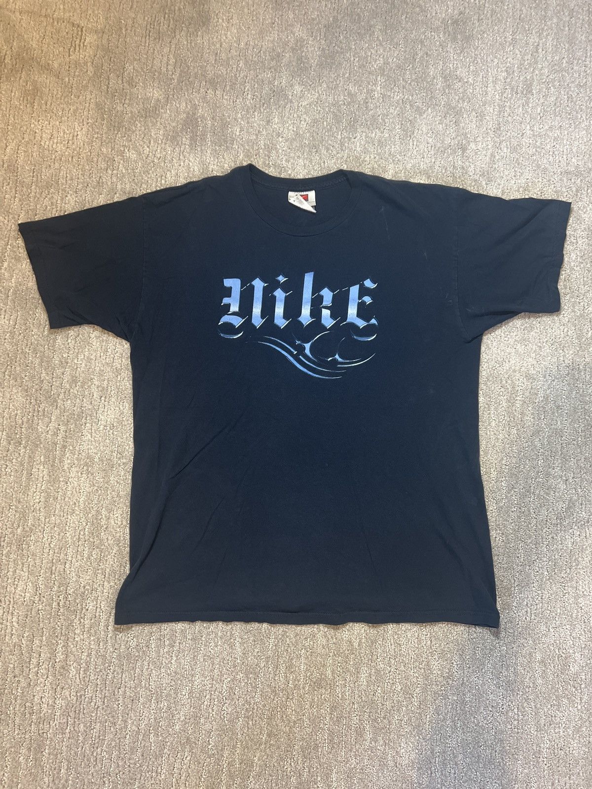 Nike Vintage Y2K Nike metallic Shirt Size US L / EU 52-54 / 3 - 1 Thumbnail