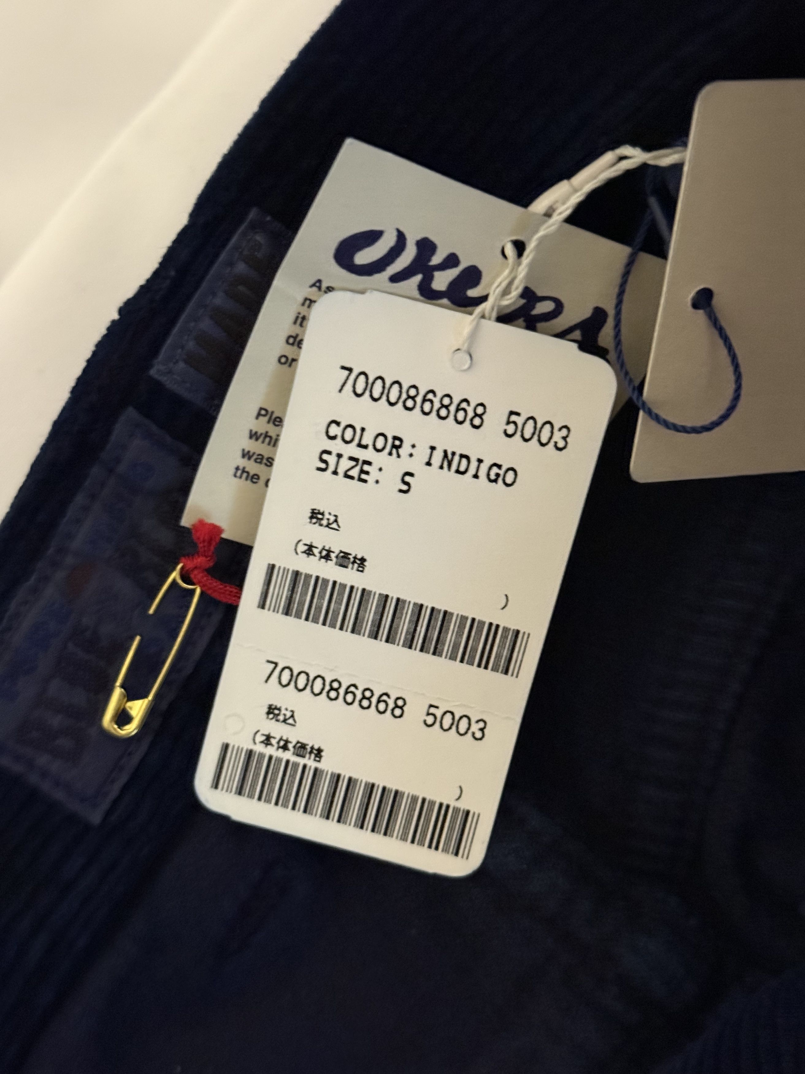 Blue Blue Japan Blue Blue Japan Pinwale Corduroy Pants - Size S - Brand New Size US 31 - 6 Thumbnail